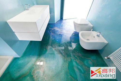 多彩水墨地坪 多彩水墨地坪